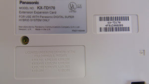 Panasonic KX-TD170 8-Port Circuit Card