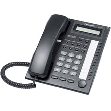 Load image into Gallery viewer, Panasonic Small Office Business Phone System Bundle Brand New includiing KX-T7730 4 Phones Black and KX-TA824 PBX Advanced Phone System With 1 Year Warranty Sold by Phone Source Direct USA
