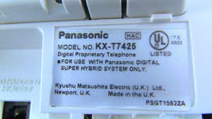 KX-T7425 Panasonic Digital 24 Button Speakerphone White