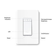 Load image into Gallery viewer, TP-Link Smart Wi-Fi Light Switch, Dimmer Tapo S500D
