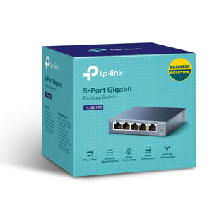 TP-LINK Interruptor Gigabit con Cubierta de Acero para Escritorio