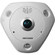 Load image into Gallery viewer, HIKVISION DS-2CD63C5G0E-IVS 12MP Panoramic 360 View Outdoor Network Fisheye Camera with 2mm Lens, Built-in Heater, Built-in Speaker and Two Built-in Microphones
