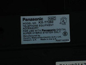 KX-T7250-B Refurbished Panasonic Digital Monitor Speaker 6 CO Line KX-T7250B Black (Certified Refurbished)