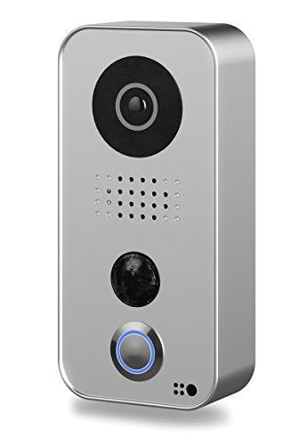 DoorBird WiFi Video Doorbell D101S, Strato Silver Edition