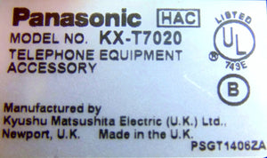 Panasonic KX-T7020 Phone