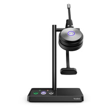 Load image into Gallery viewer, Yealink WH62 Mono UC Wireless Noise Canceling Headset and TruVoice W830 Webcam - Headset Connects and Works with USB Enabled Deskphones, Computers and Softphones
