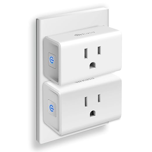 TP-Link Kasa Smart Wi-Fi Plug Mini, 2-Pack EP10P2