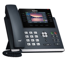 Load image into Gallery viewer, Yealink T46U IP Phone, 16 VoIP Accounts. 4.3-Inch Color Display. Dual USB 2.0, Dual-Port Gigabit Ethernet, 802.3af PoE, Power Adapter Not Included (SIP-T46U)
