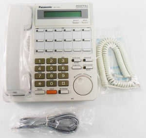 Panasonic KX-T7431 1-Line Backlit LCD Display with Speakerphone - Refurbished (White)