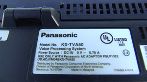 Panasonic KX-TVA50 Voice Processing System 2-Port 4 Hour Storage Expandable for TDA TDE NCP Systems