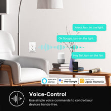 Load image into Gallery viewer, TP-Link Kasa Smart Wi-Fi Plug Slim, Energy Monitoring, HomeKit, 4-Pack EP25P4
