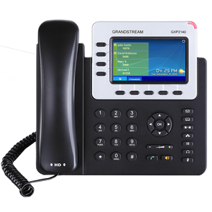 Grandstream 4 Lines, 4 SIP Accounts, PoE + GigE, Color GXP2140