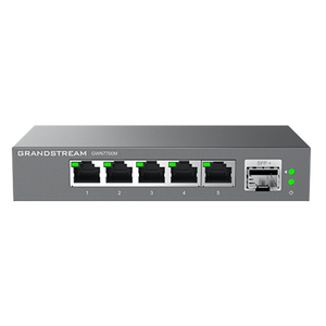 Grandstream Unmanaged 2.5 Multi-Gigabit Switch, 5 x 2.5 GigE, 1 x SFP+ GWN7700M