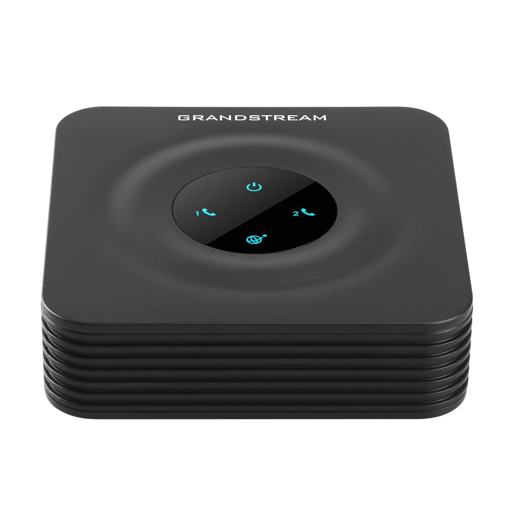 Grandstream  2 Port Analog Telephone Adapter VoIP Phone & Device, Black GS-HT802
