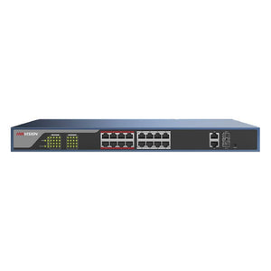 DS-3E1318P-E Web-Managed PoE Switch, Hikvision