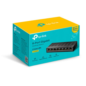 TP-Link LiteWave 8-Port Gigabit Desktop Switch LS1008G