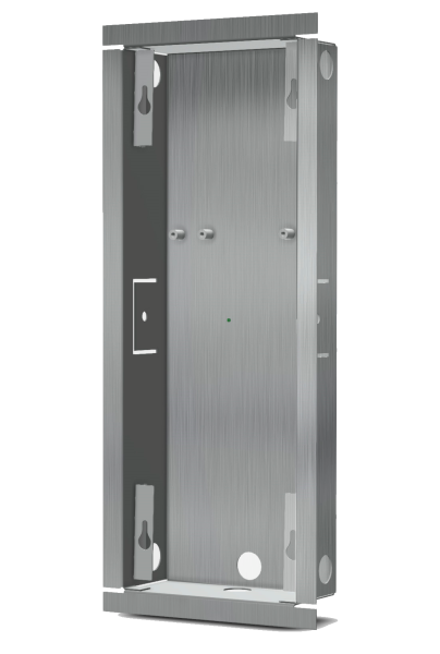 DoorBird D2101KV/D2102FV EKEY Flush-mounting housing (backbox), stainless steel V2A Flush Mount