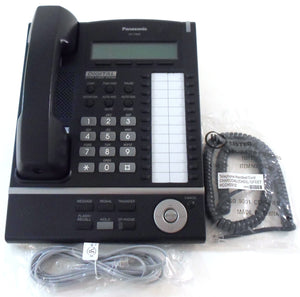 Panasonic KX-T7630-B 24-Button 3-Line LCD Display Telephone (Renewed)