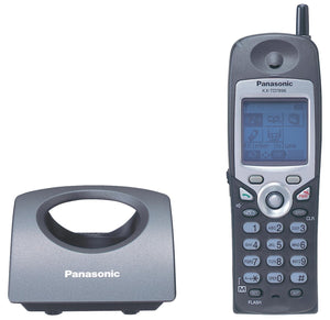 Panasonic KX-TD7896 Cordless Telephone Black for TD1232 TD816 TA624 TA824 Refurbished