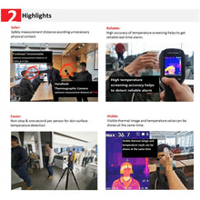 Load image into Gallery viewer, Hikvision Body Thermal Imager Camera - Thermographic Temperature Screening Handheld Camera DS-2TP31B-3AUF
