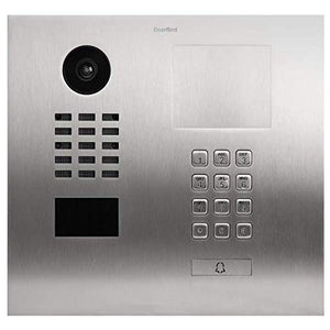 DoorBird IP Video Door Station D2101KH for Single Family Homes, Brushed Stainless Steel V4A (Saltwater and Grinding dust Resistant)