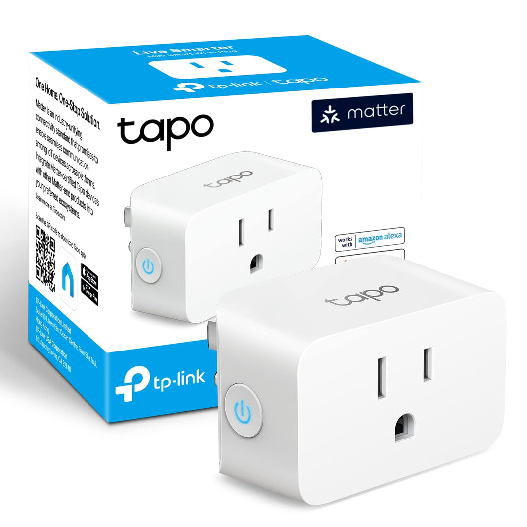 TP-Link Mini Smart Wi-Fi Plug, Matter Tapo P125M