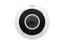 Load image into Gallery viewer, Uniview UNV 5MP Network IR Fisheye Dome (1.4mm, 10m IR, SD Slot, PoE, RJ45, Omnidirectional MicroPhone, Full Cable) IPC815SB-ADF14K-I0
