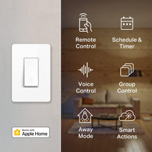 Load image into Gallery viewer, TP-Link Kasa Smart Wi-Fi Light Switch 3-Pack, HomeKit KS200P3
