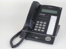 Load image into Gallery viewer, Panasonic KX-T7633-B Digital Telephone Black 3-Line LCD Proprietary Phone Requires Panasonic PBX
