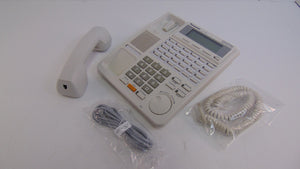 Panasonic KXT7453 KX-T7453-W 24-Button Telephone with Backlit LCD, White