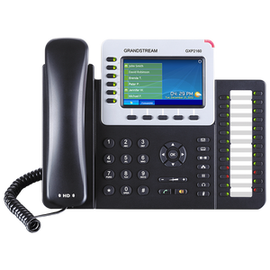 Grandstream 6 Lines, 6 SIP Accounts, PoE + GigE, Color GXP2160