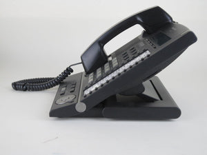 Panasonic KX-T7633-B Digital Telephone Black 3-Line LCD Proprietary Phone Requires Panasonic PBX