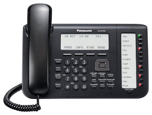 PANASONIC KX-NT556-B 6-LINE BACKLIT LCD DISPLAY IP PHONE BLACK Renewed