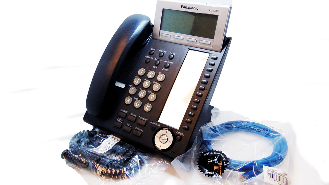 Panasonic KX-NT366 IP Phone Black