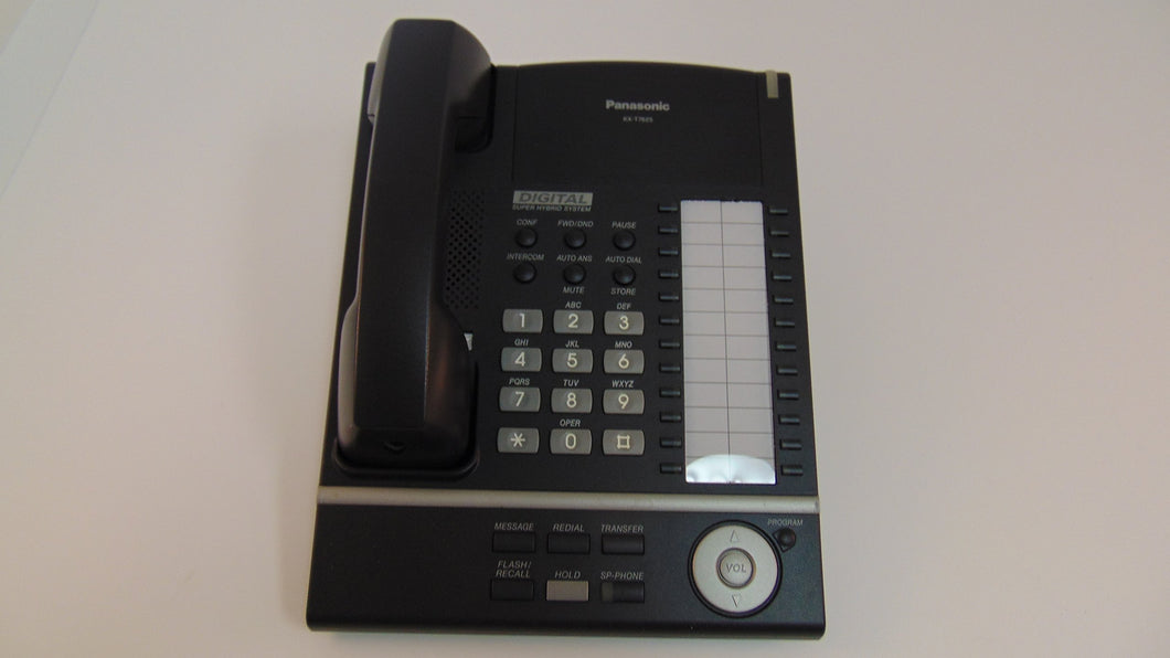 Panasonic KX-T7625 Phone Black