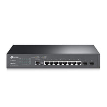 Load image into Gallery viewer, TP-Link TL-SG3210 v3 | 8 Port Gigabit Switch, 2 SFP Slots | Omada SDN Integrated | L2+ Smart Managed | IPv6 | Static Routing | L2/L3/L4 QoS, IGMP &amp; LAG | Limited Lifetime Protection
