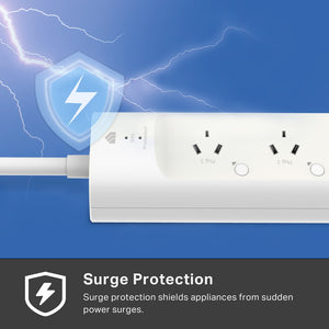 TP-Link Kasa Smart Wi-Fi Power Strip, 3-Outlets KP303