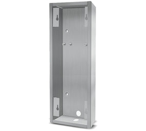 DoorBird Surface Mount Housing for D2101KV (backbox) Stainless Steel Brushed (V2A) Surface Backbox