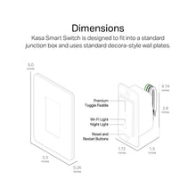 Load image into Gallery viewer, TP-Link Kasa Smart Wi-Fi Light Switch, 3-Pack HS200P3
