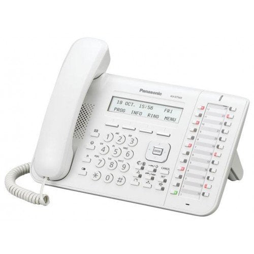 Panasonic KX-DT543-W Digital Phone (Certified Refurbished)