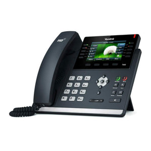 Yealink SIP-T46S Wired handset 16lneas LCD Negro - Telfono IP (LCD, 480 x 272 Pixeles, 10.9 cm (4.3"), 16 lneas, 1000 entradas, CNG,G.711Mu,G.711a,G.722,G.723.1,G.726,G.729ab,VAD,iLBC)