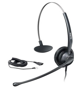 Yealink Monaural Headset with cord for Yealink IP Phones YHS33