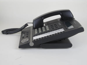 Panasonic KX-T7633-B Digital Telephone Black 3-Line LCD Proprietary Phone Requires Panasonic PBX