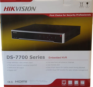 Hikvision DS-7716NI-I4/16P 16CH 4K Embedded Plug & Play Network Video Recorder English Version