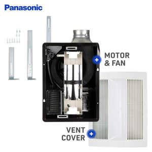 Panasonic FV-11VHL2 WhisperWarm 110 CFM Ceiling Mounted Fan/Heat/Light-Night-Light Combination, White