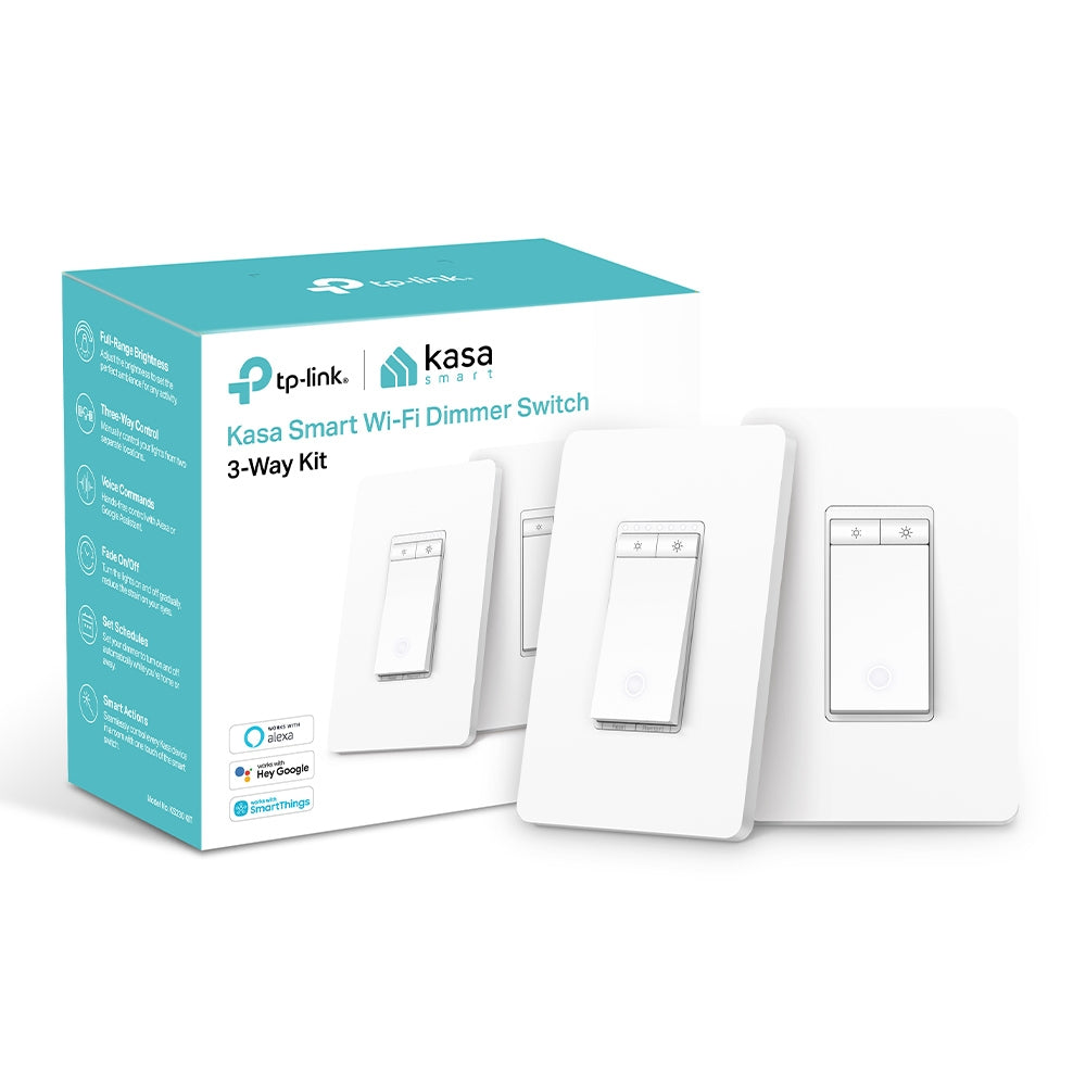 TP-Link Kasa Smart Wi-Fi Dimmer Switch, 3-Way Kit KS230 KIT_V2