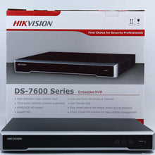 Load image into Gallery viewer, Hikvision DS-7608NI-I2/8P English Version Embedded Plug and Play 4K 8Channel POE NVR 2 SATA (Can Be Update)
