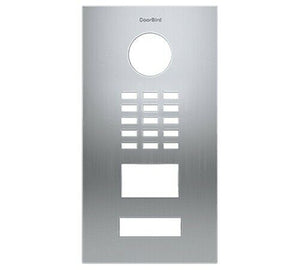 DoorBird Faceplate for D2101V IP Video Door Station Brushed Stainless Steel (V2A)