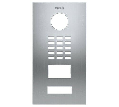 DoorBird Faceplate for D2101V IP Video Door Station Brushed Stainless Steel (V2A)