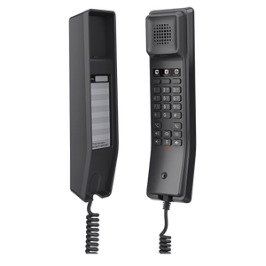Grandstream Compact Hotel Phone w/ built-in WiFi - Black GHP611W